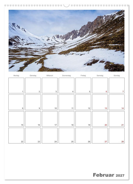 Französische Alpen, auf den Pfaden des Murmeltiers (CALVENDO Wandkalender 2027)