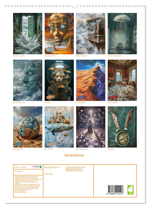 Surrealismus (CALVENDO Premium Wandkalender 2027)