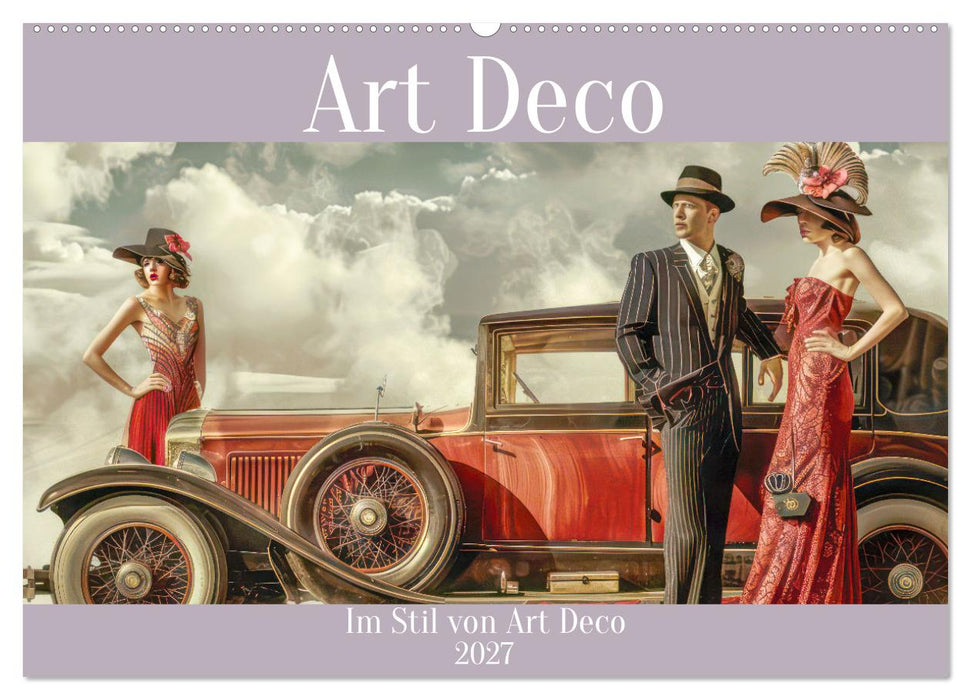 Art Deco - Im Stil von Art Deco (CALVENDO Wandkalender 2027)