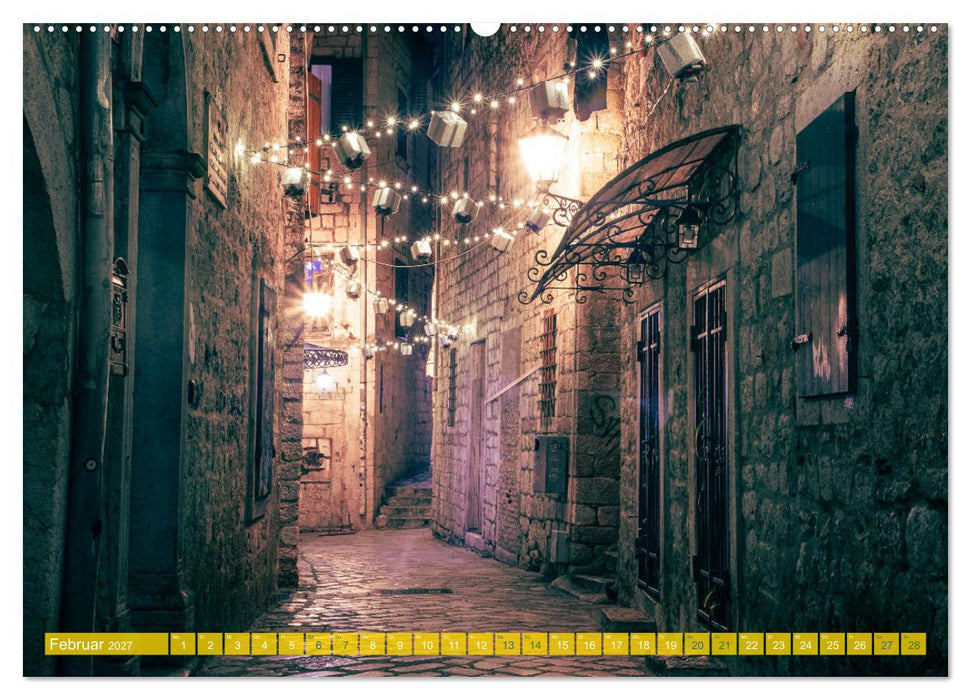Kotor - Juwel der Adria und UNESCO-Welterbe in Montenegro (CALVENDO Wandkalender 2027)