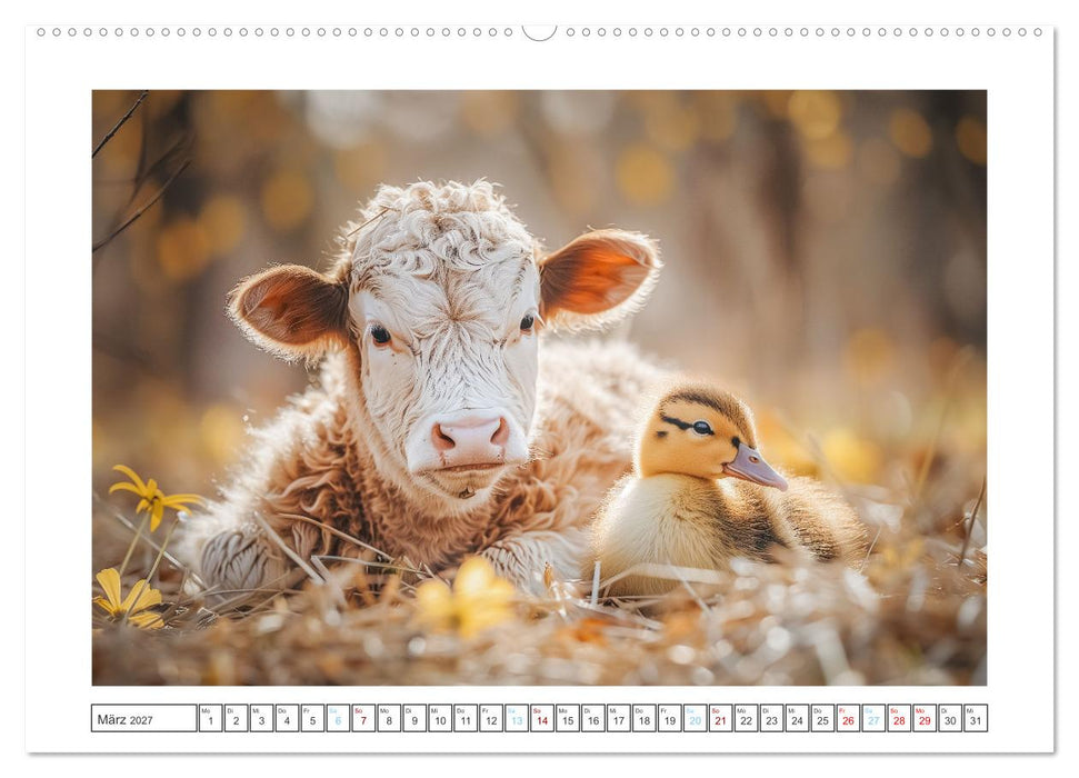 Schottische Hochland Rinder (CALVENDO Wandkalender 2027)