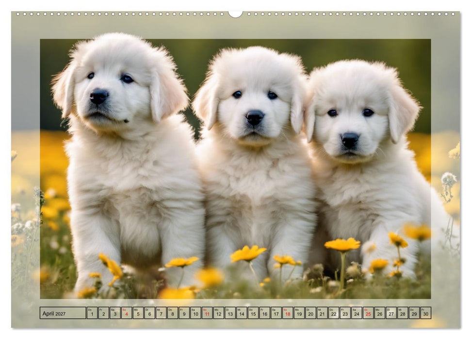Majestätische Pyrenäen Berghunde (CALVENDO Wandkalender 2027)