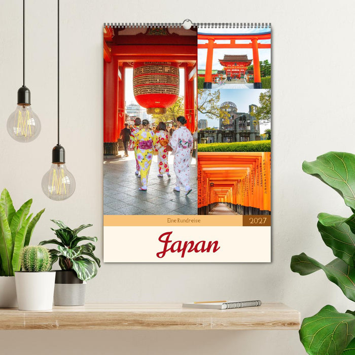 Eine Rundreise - Japan (CALVENDO Wandkalender 2027)