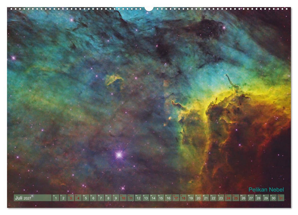 Deep Sky Kalender (CALVENDO Premium Wandkalender 2027)