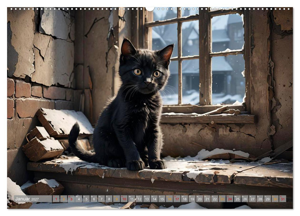 Hier kommt Mietzi (CALVENDO Premium Wandkalender 2027)