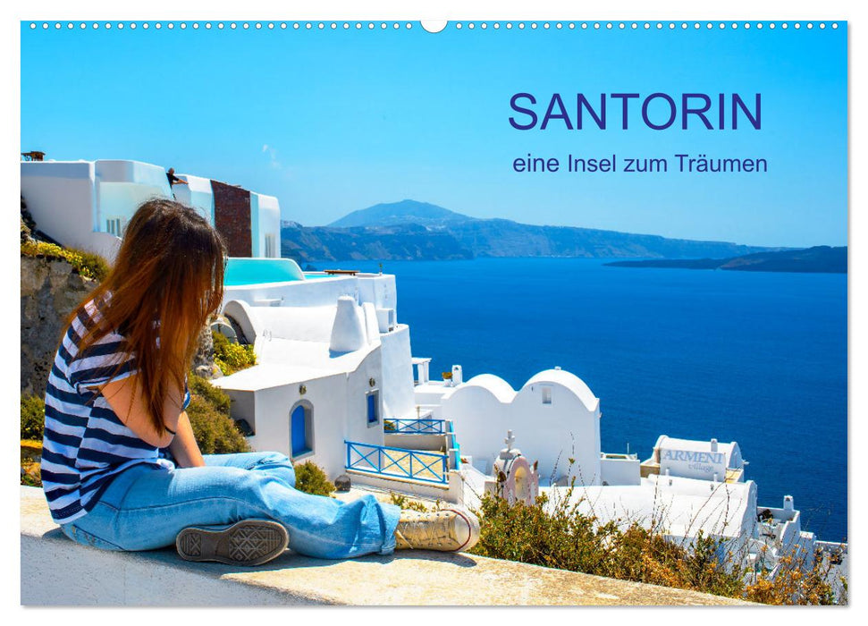 Santorin - eine Insel zum Träumen (CALVENDO Wandkalender 2027)