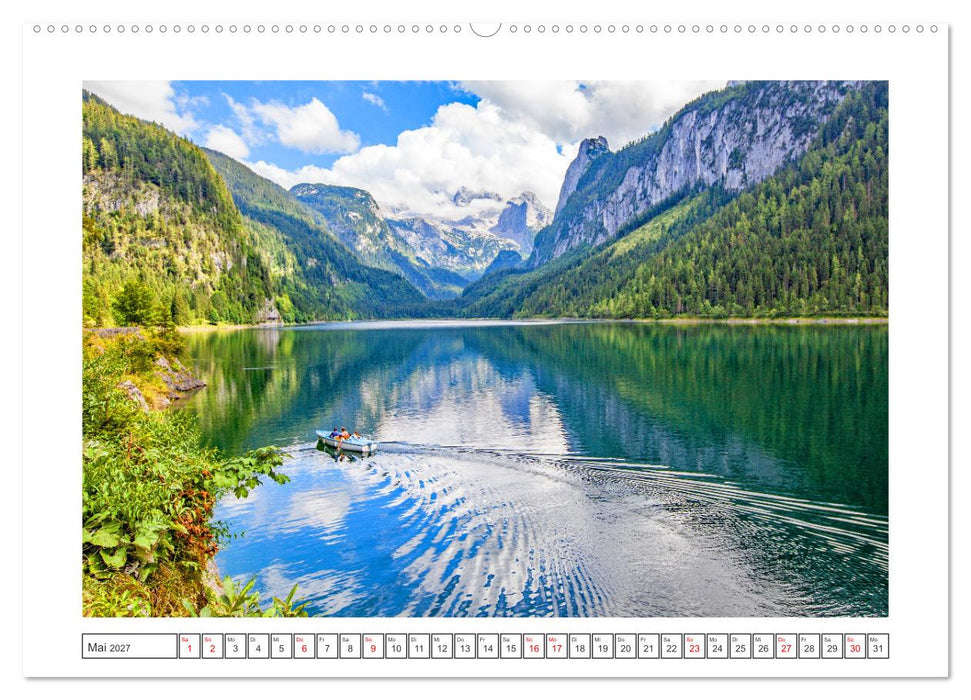 Herzliche Grüße aus Gosau (CALVENDO Premium Wandkalender 2027)