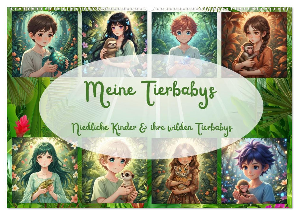 Meine Tierbabys (CALVENDO Wandkalender 2027)