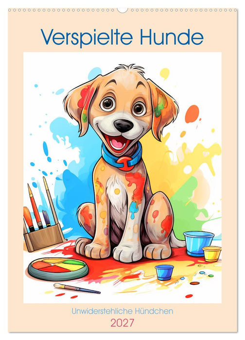 Verspielte Hunde (CALVENDO Wandkalender 2027)