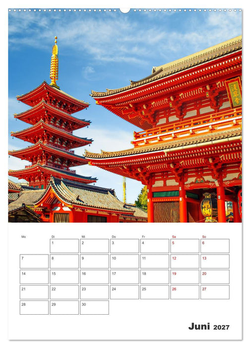 Schreine und Tempel - Heiligtümern in Japan (CALVENDO Wandkalender 2027)