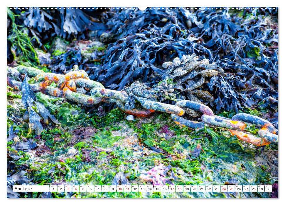 Normandie Die Farben der Ebbe (CALVENDO Wandkalender 2027)