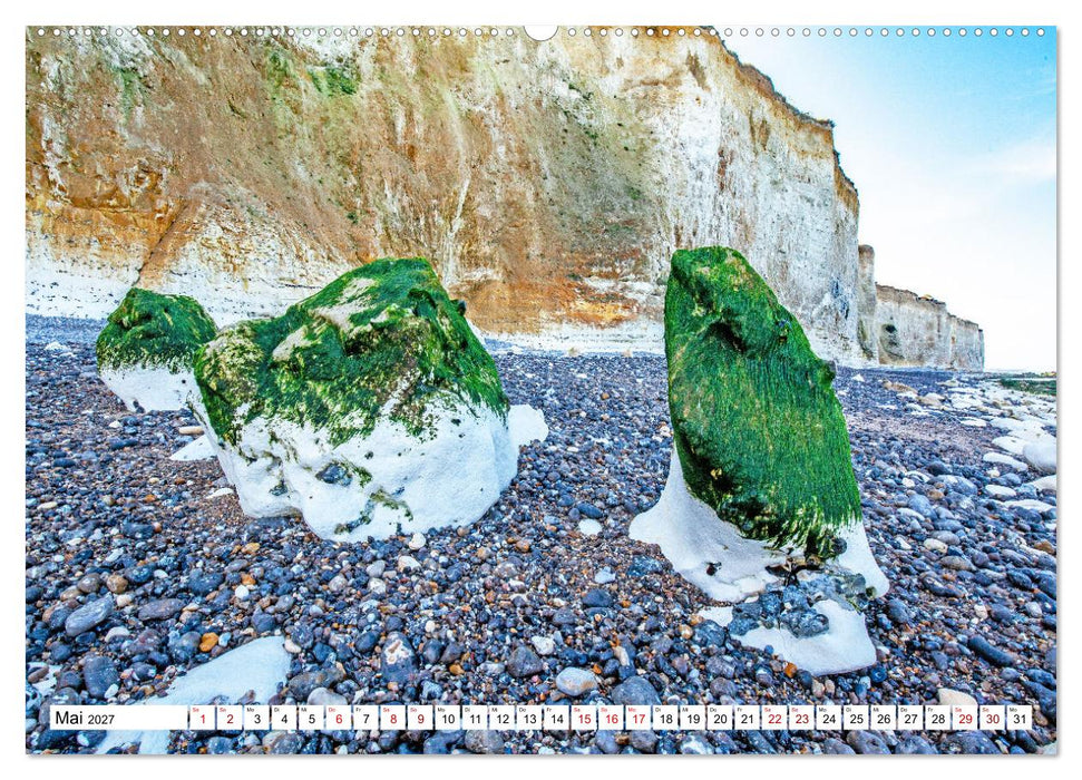 Normandie Die Farben der Ebbe (CALVENDO Wandkalender 2027)