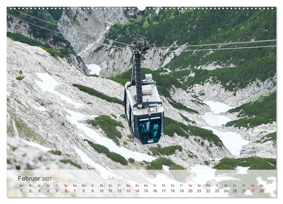 Alpenwelten-Zwischen Wetterstein und Karwendel (CALVENDO Premium Wandkalender 2027)