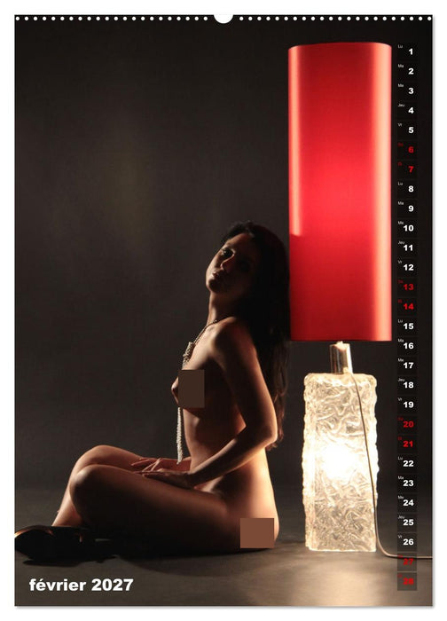 Le feu rouge (CALVENDO Calendrier mensuel 2027)