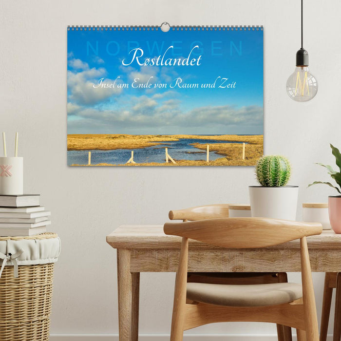 Røstlandet am Ende von Raum und Zeit (CALVENDO Wandkalender 2027)