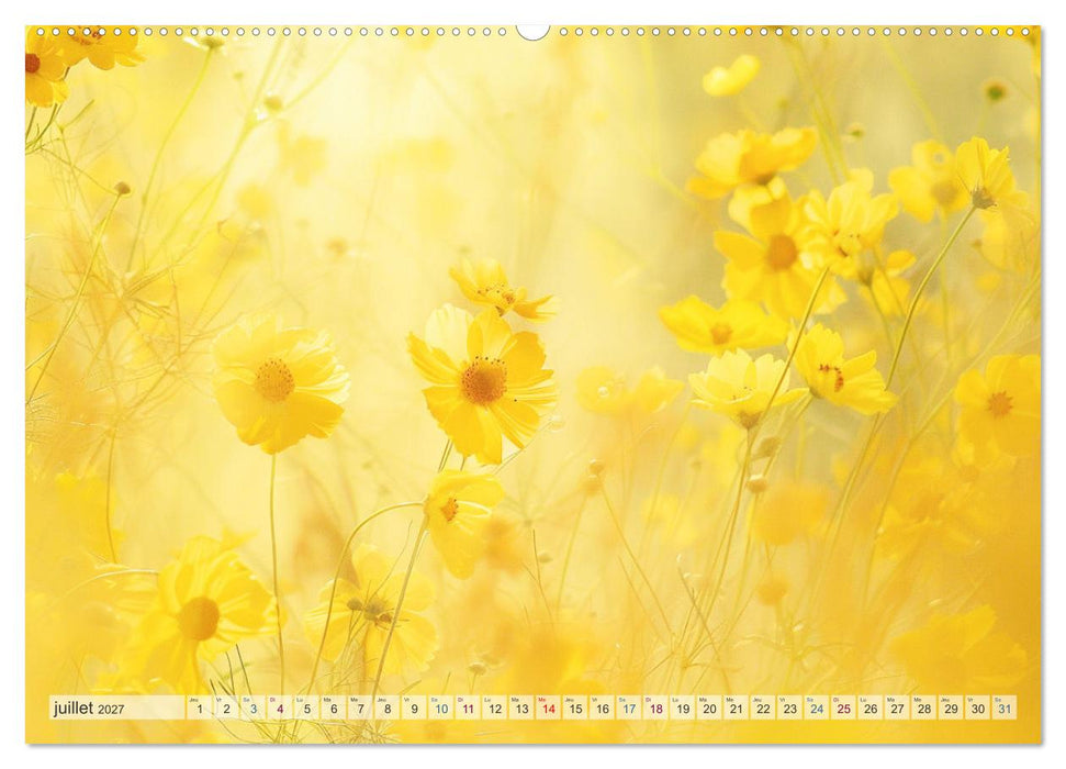 Songe florale (CALVENDO Calendrier supérieur 2027)
