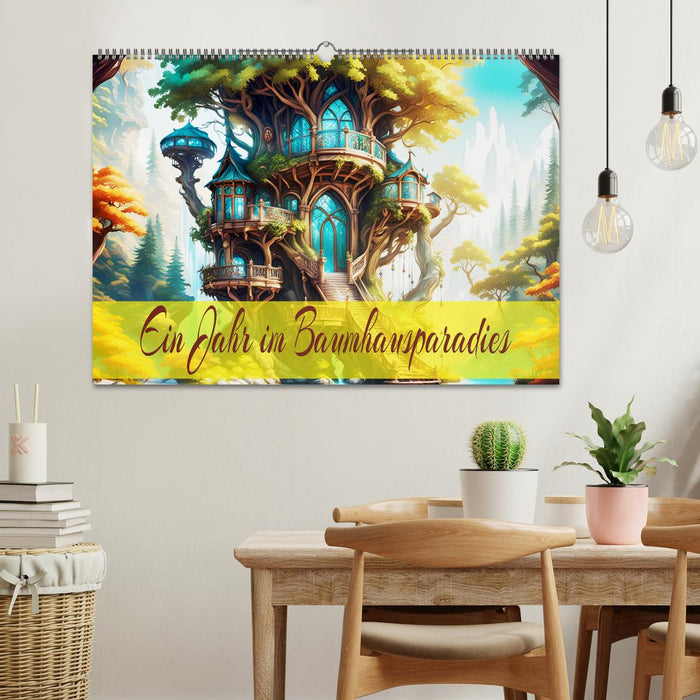 Ein Jahr im Baumhausparadies (CALVENDO Wandkalender 2027)