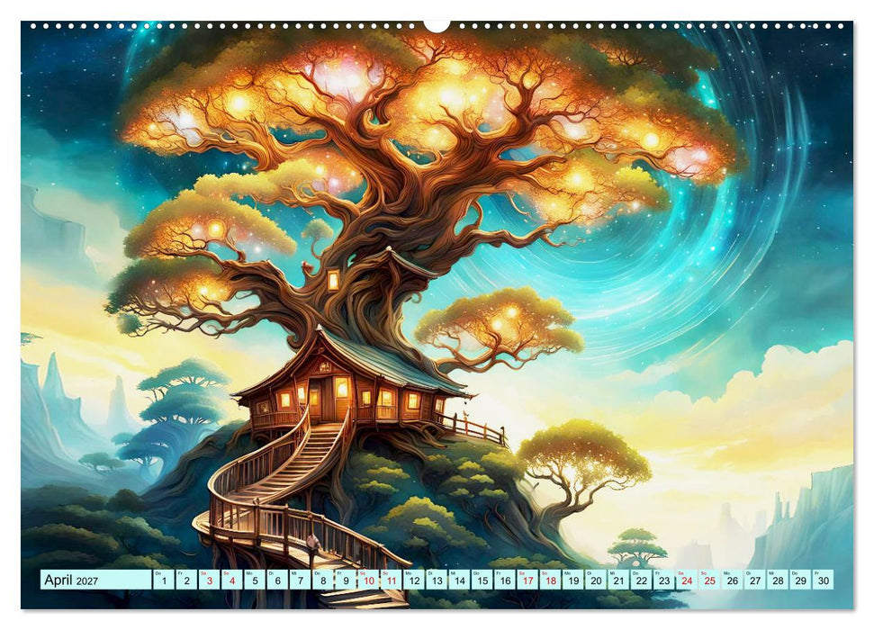 Ein Jahr im Baumhausparadies (CALVENDO Wandkalender 2027)