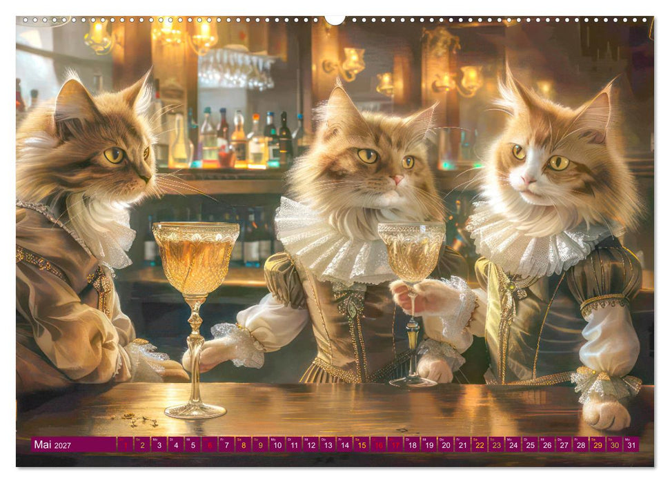 Tierisches Barleben (CALVENDO Wandkalender 2027)