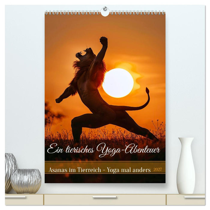 Ein tierisches Yoga-Abenteuer (CALVENDO Premium Wandkalender 2027)
