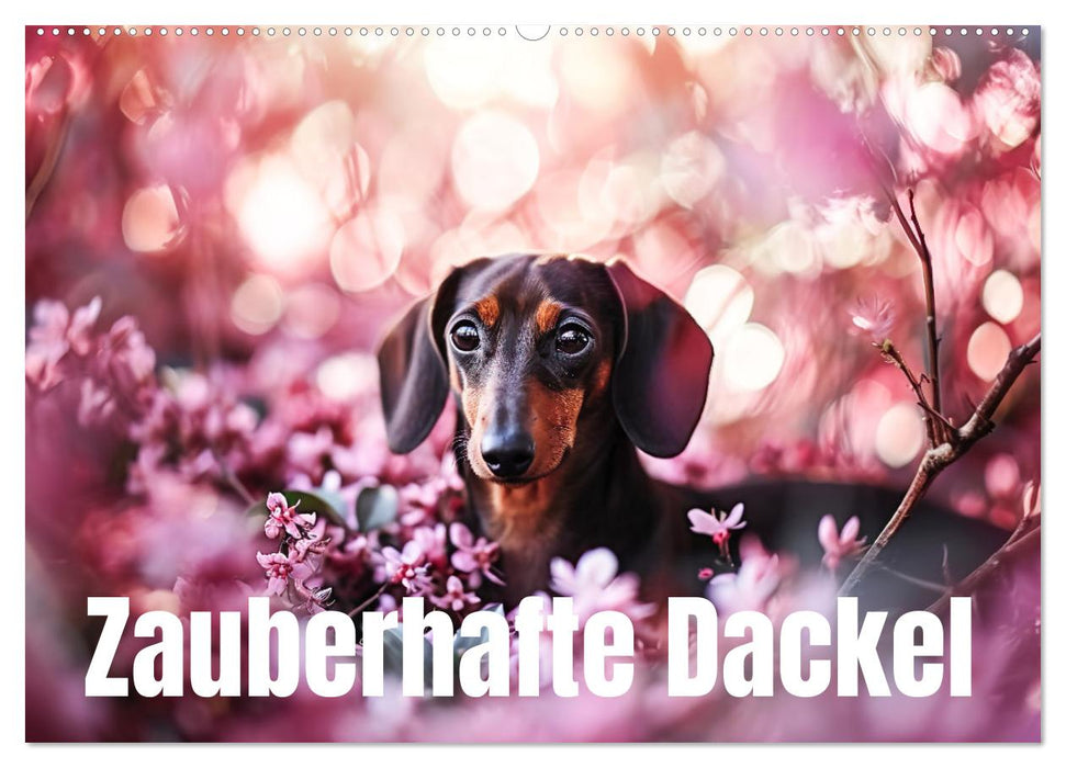 Zauberhafte Dackel (CALVENDO Wandkalender 2027)