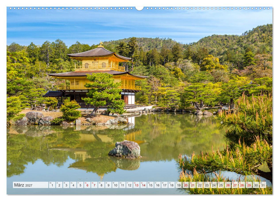 JAPAN Reise durch Zeit und Schönheit (CALVENDO Wandkalender 2027)