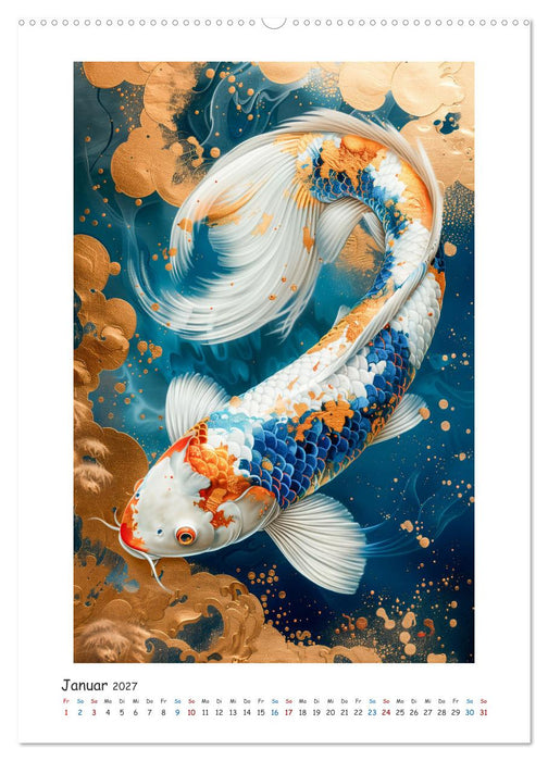 Animalische Mamorkunst (CALVENDO Wandkalender 2027)