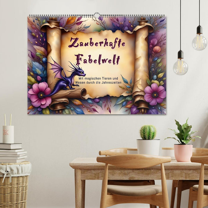 Zauberhafte Fabelwelt (CALVENDO Wandkalender 2027)