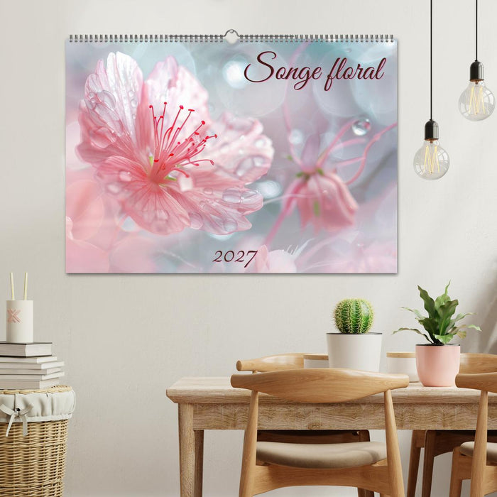 Songe florale (CALVENDO Calendrier mensuel 2027)