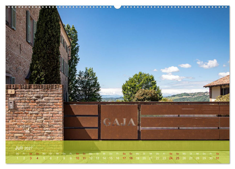 Barolo und Barbaresco (CALVENDO Premium Wandkalender 2027)