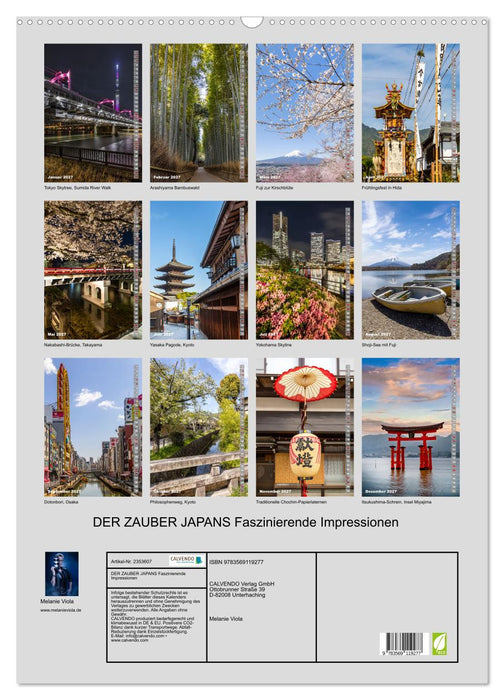 DER ZAUBER JAPANS Faszinierende Impressionen (CALVENDO Wandkalender 2027)