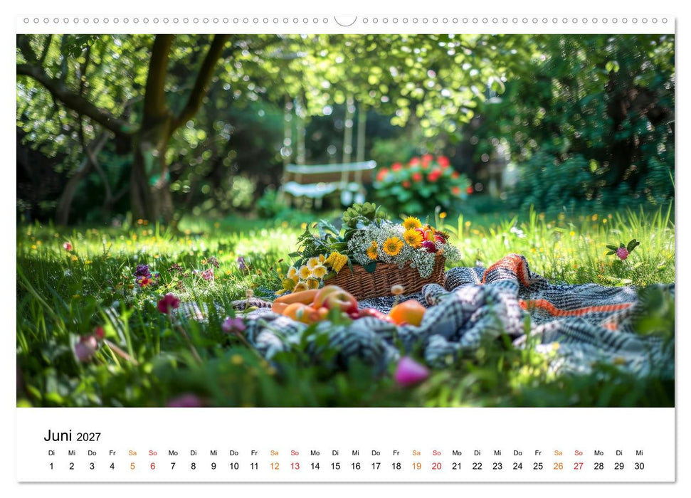 Natur im Jahr (CALVENDO Premium Wandkalender 2027)