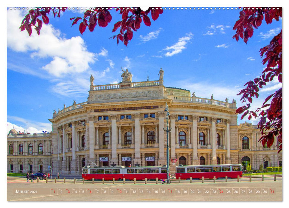 Herzlich willkommen in Wien (CALVENDO Wandkalender 2027)