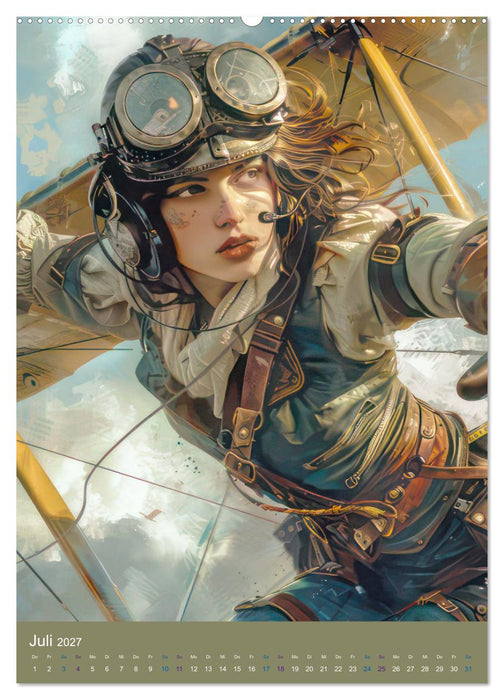 Steampunk Ladies auf Tour (CALVENDO Premium Wandkalender 2027)