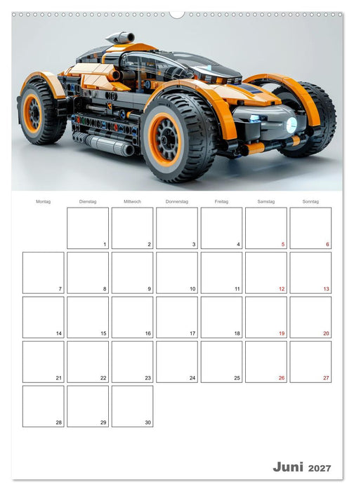 Gesteckte coole Flitzer (CALVENDO Wandkalender 2027)