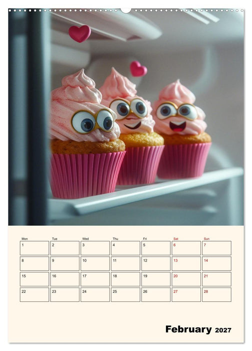 The Light ist still on in the Fridge (CALVENDO Premium-Calendar 2027)