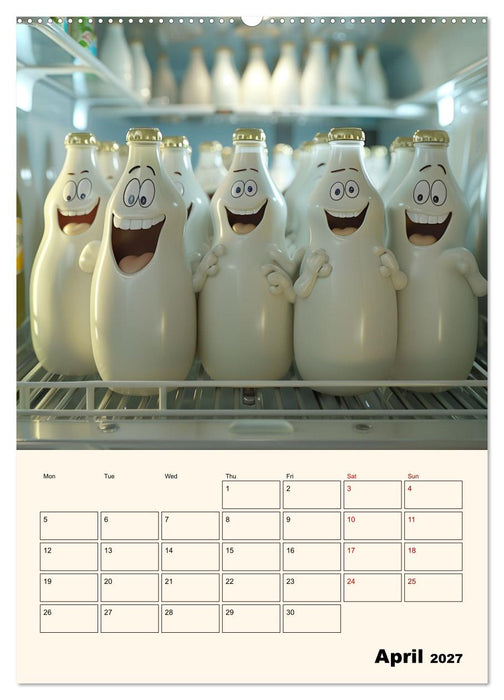 The Light ist still on in the Fridge (CALVENDO Premium-Calendar 2027)
