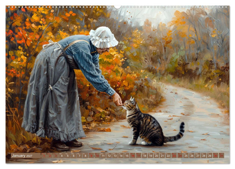 Life on a Farm in Old America (CALVENDO Premium-Calendar 2027)