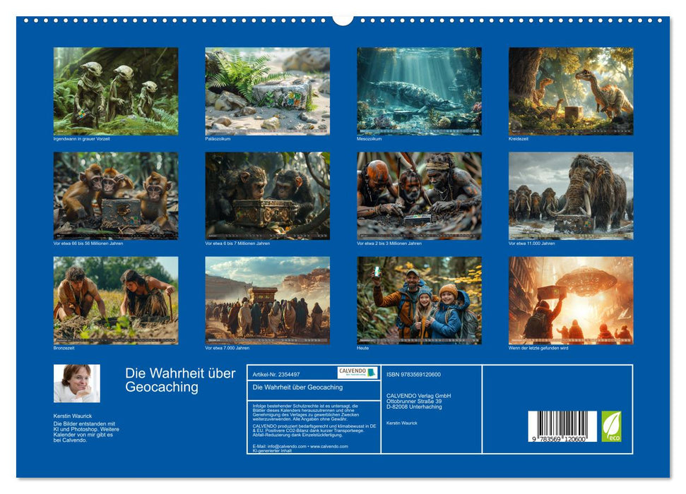 Die Wahrheit über Geocaching (CALVENDO Premium Wandkalender 2027)