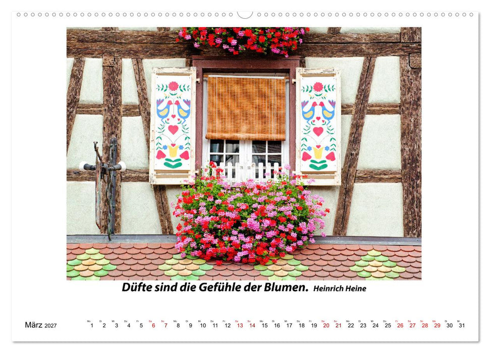 Fenster Gedanken (CALVENDO Premium Wandkalender 2027)