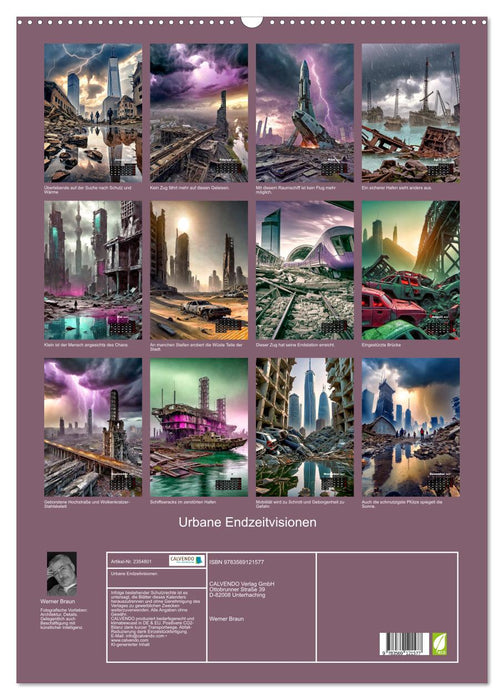 Urbane Endzeitvisionen (CALVENDO Wandkalender 2027)