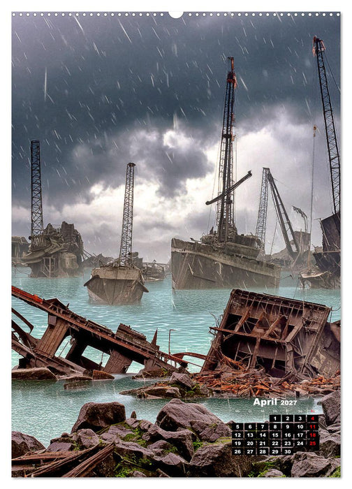 Urbane Endzeitvisionen (CALVENDO Wandkalender 2027)