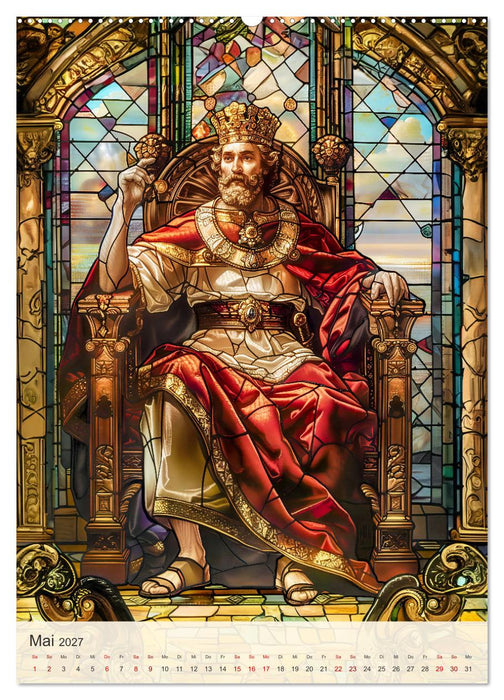Fantasievolles Mittelalter - Legendäre Symbole des Mittelalters (CALVENDO Wandkalender 2027)