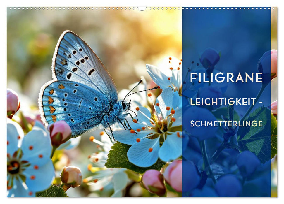 Filigrane Leichtigkeit - Schmetterlinge (CALVENDO Wandkalender 2027)
