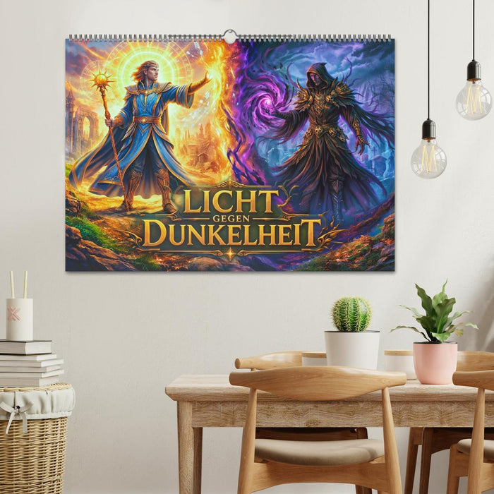 Licht gegen Dunkelheit (CALVENDO Wandkalender 2027)