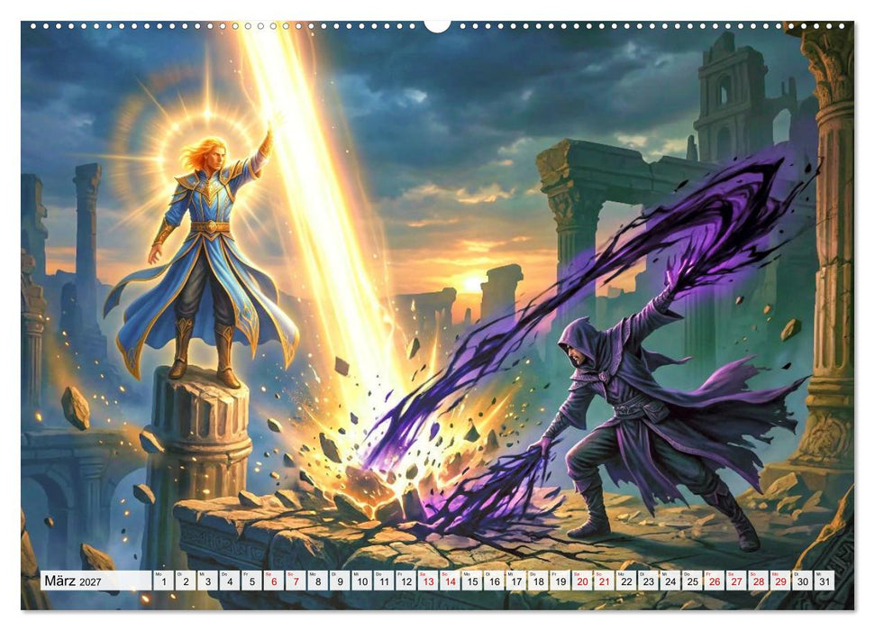 Licht gegen Dunkelheit (CALVENDO Wandkalender 2027)