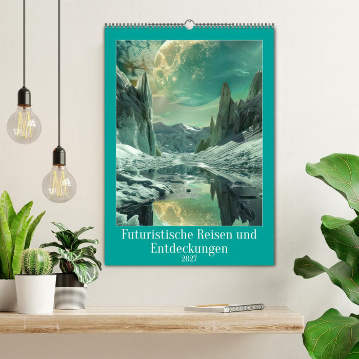 Futuristische Reisen und Entdeckungen (CALVENDO Wandkalender 2027)