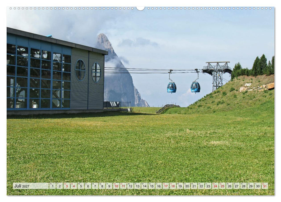 Bergbahnen in den Alpen (CALVENDO Premium Wandkalender 2027)