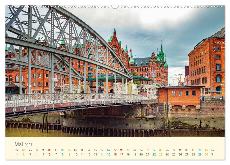 Deutsche Brücken (CALVENDO Premium Wandkalender 2027)