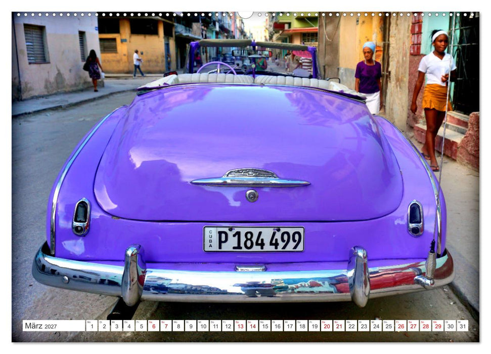 Chevy Highlights - Oldtimer der Marke Chevrolet aus den Fünfziger Jahren (CALVENDO Wandkalender 2027)
